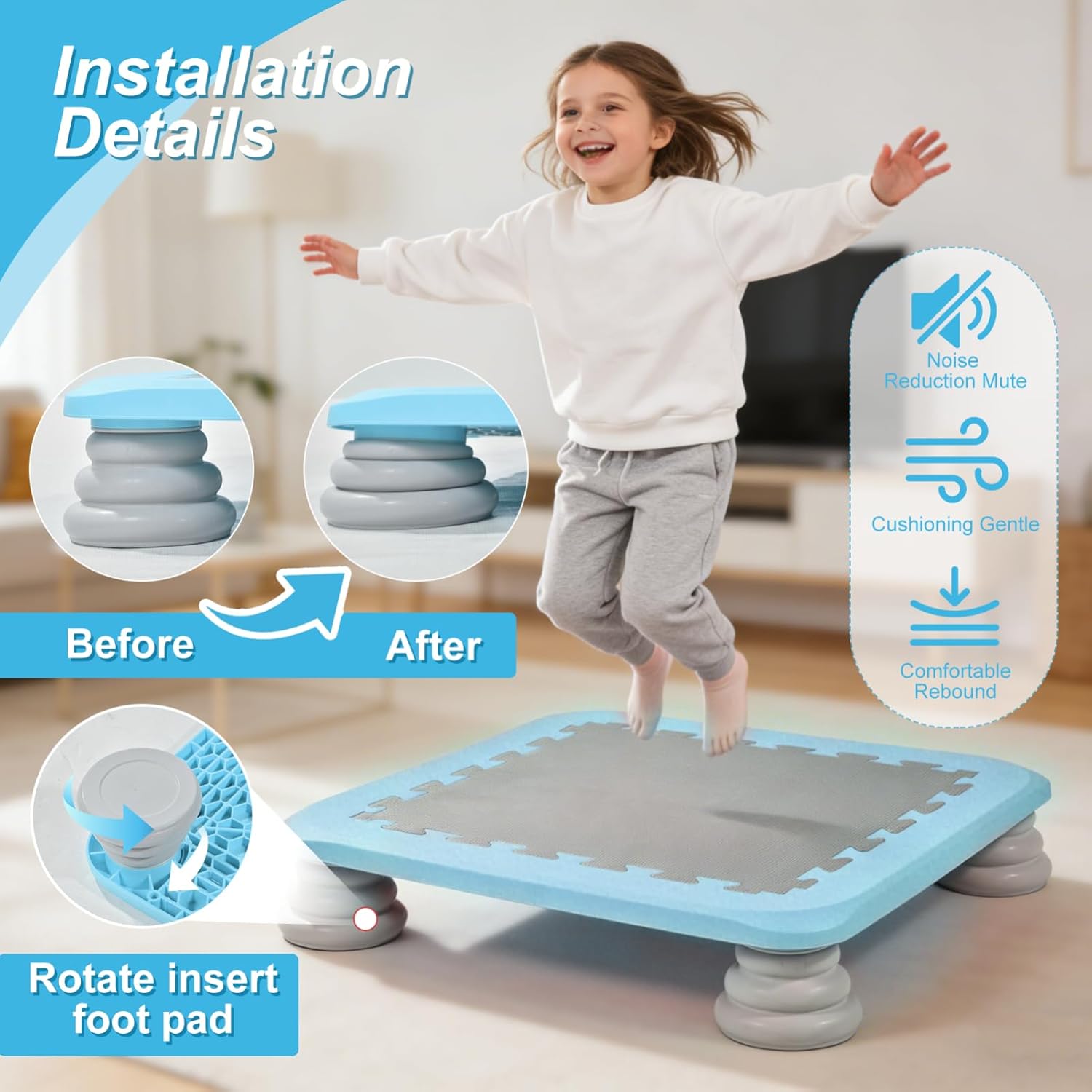 Kids Trampoline, Stable Bounci – обзор и цена Training Net Mini