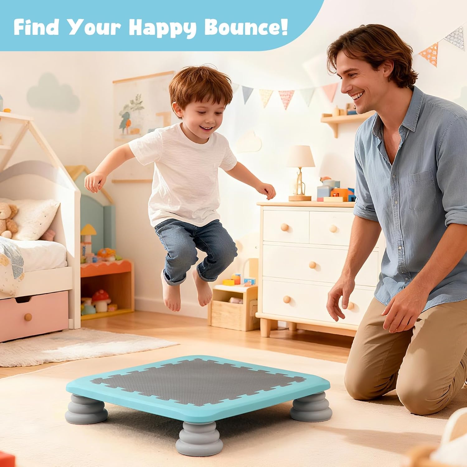 Kids Trampoline, Stable Bounci – обзор и цена Training Net Mini