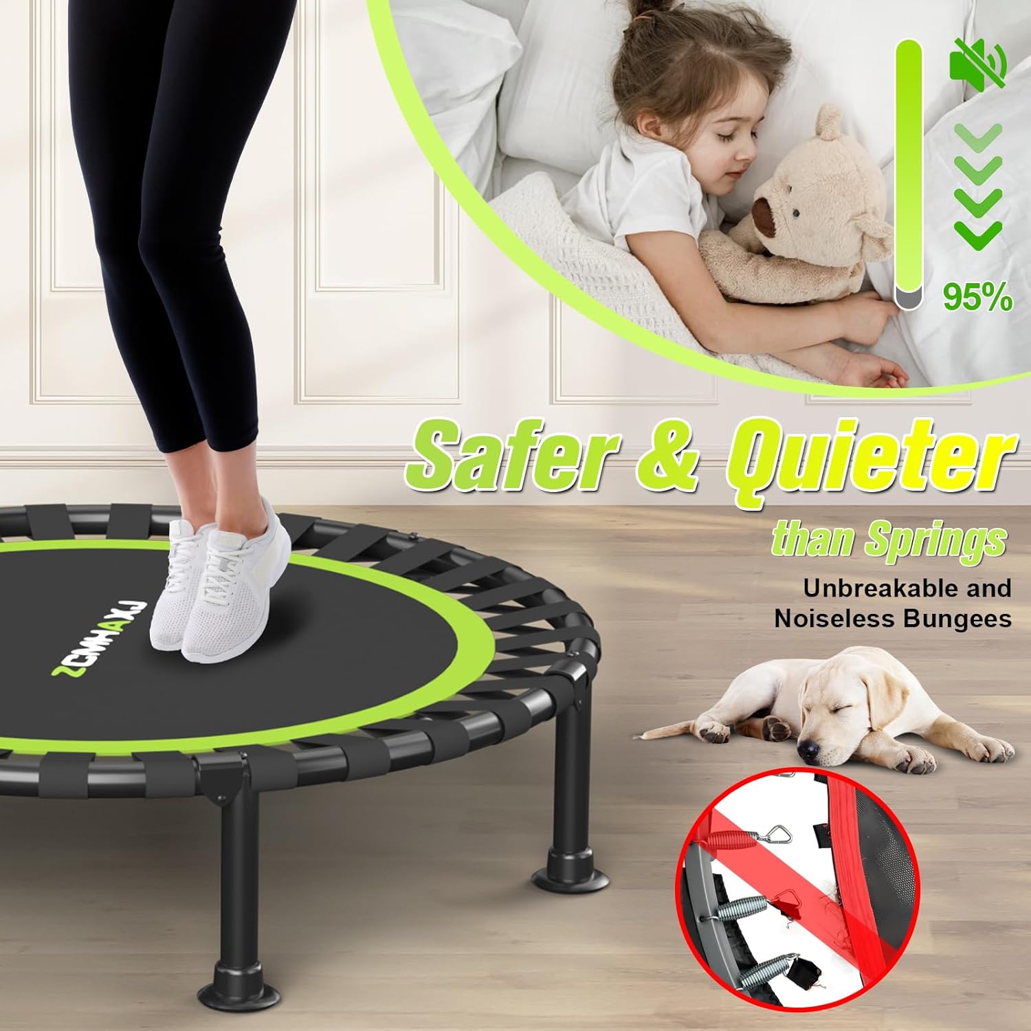 Foldable Mini Rebounder Trampo – обзор и цена Training Net Mini