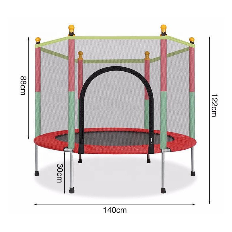 Mini Round Trampoline With Pro – обзор и цена Training Net Mini